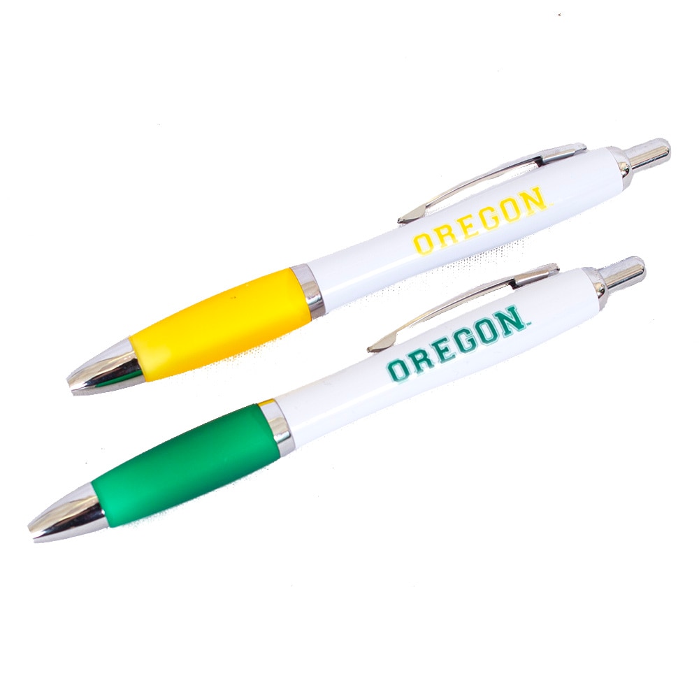 Ducks Spirit, MCM Group, White, Rollerball/Ballpoint, Art & School, Ion, Oregon design, Grip, Pen, 947430